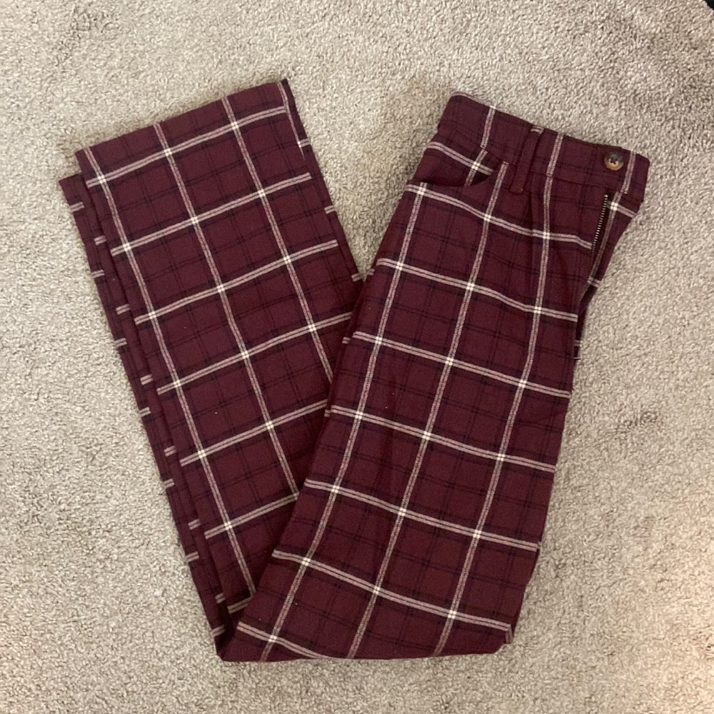 Plaid pants